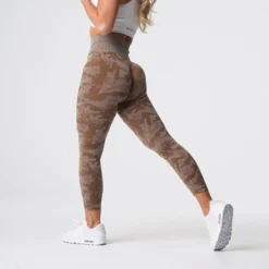 Mocha Camo Seamless Leggings