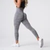 Grey Camo Seamless Leggings -NVGTN Store DSC05956