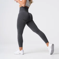 Black Speckled Curve Seamless Leggings