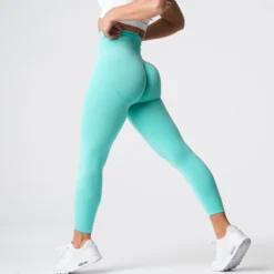 Mint Curve Seamless Leggings -NVGTN Store DSC06025