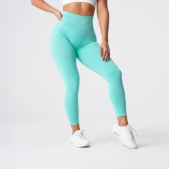 Mint Curve Seamless Leggings -NVGTN Store DSC06028
