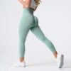 Sage Green NV Seamless Leggings -NVGTN Store DSC06071