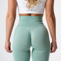 Sage Green NV Seamless Leggings -NVGTN Store DSC06072
