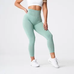 Sage Green NV Seamless Leggings -NVGTN Store DSC06073