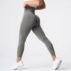 Khaki Green NV Seamless Leggings -NVGTN Store DSC06081