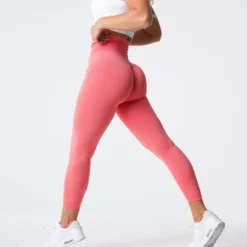 Coral NV Seamless Leggings