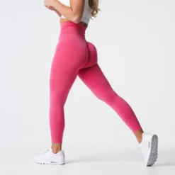 Hot Pink NV Seamless Leggings
