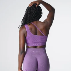 Violet Streamline Seamless Bra