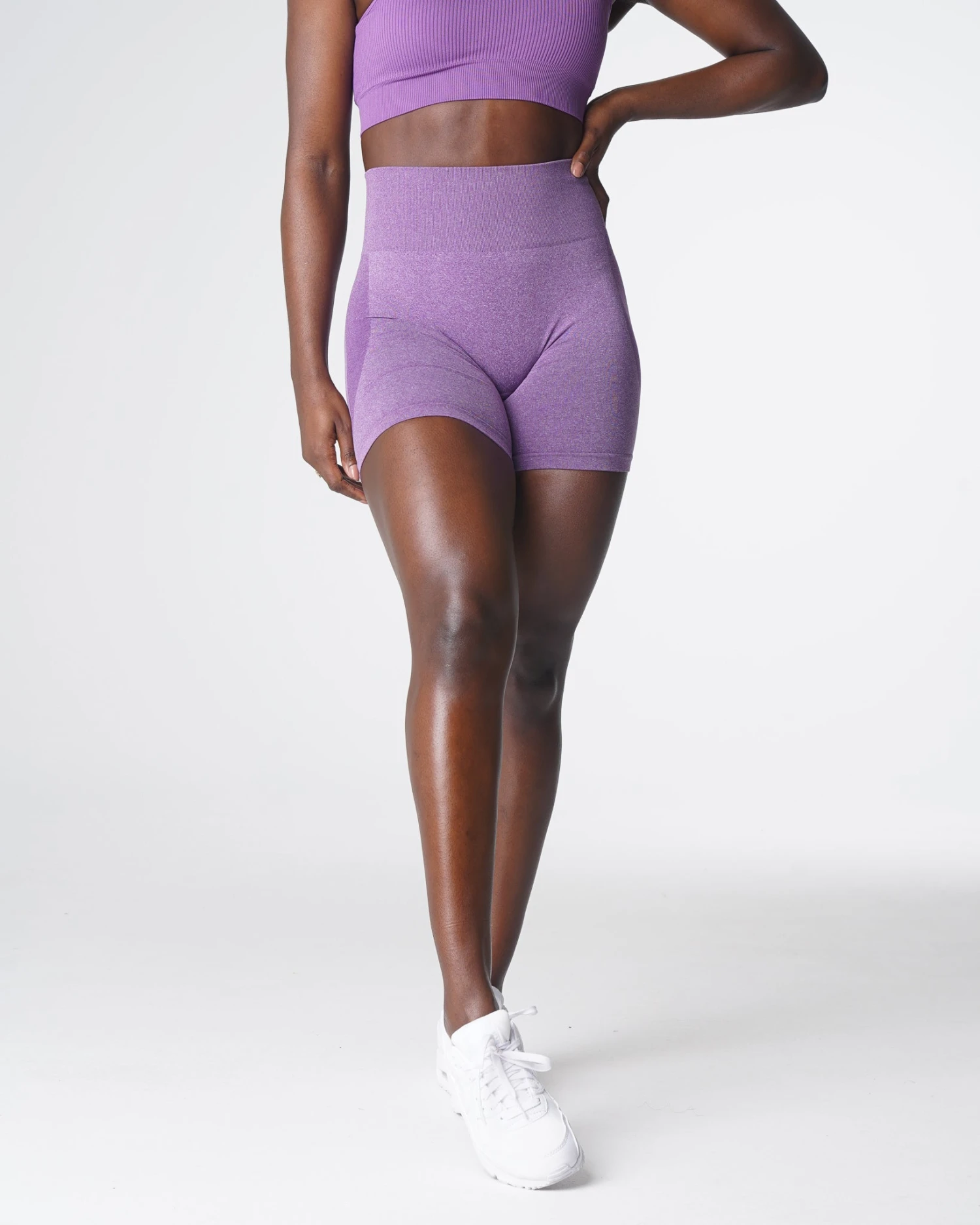 Violet Contour Seamless Shorts 5 Violet Contour Seamless Shorts - Image 3