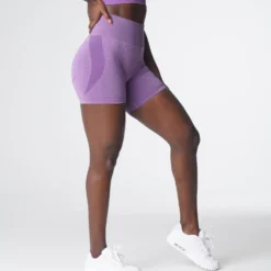 Violet Contour Seamless Shorts 9 Violet Contour Seamless Shorts -NVGTN Store DSC06313