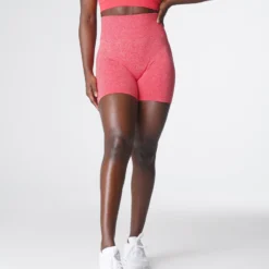 Candy Apple Scrunch Seamless Shorts -NVGTN Store DSC06320