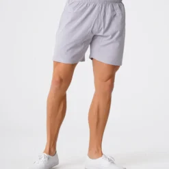 Grey Flex Shorts -NVGTN Store DSC06372