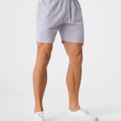 Grey Flex Shorts -NVGTN Store DSC06373
