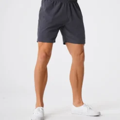 Charcoal Flex Shorts 8 Charcoal Flex Shorts -NVGTN Store DSC06378