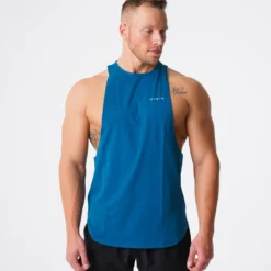 French Blue Pulse Edge Tank -NVGTN Store DSC06466