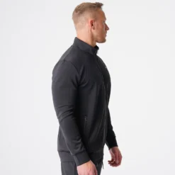 Black Track Jacket -NVGTN Store DSC06627