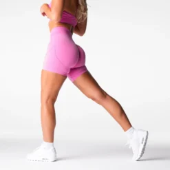 Bubble Gum Pink Figure Seamless Shorts