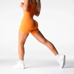 Burnt Orange Lift Seamless Shorts