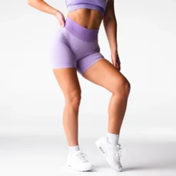 Lilac Knockout Seamless Shorts 9 Lilac Knockout Seamless Shorts -NVGTN Store DSC06781