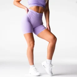 Lilac Biker Shorts -NVGTN Store DSC06785