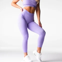 Lilac Zesty Seamless Leggings -NVGTN Store DSC06793