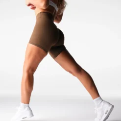 Espresso Effortless Shorts -NVGTN Store DSC06821