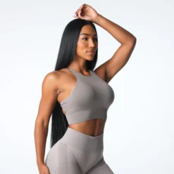 Taupe Embrace Seamless Bra -NVGTN Store DSC06884 01c98185 0732 464e 932a d117dcca4365