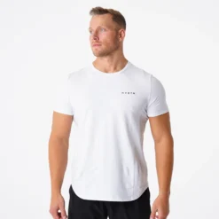 White Pulse Fitted Tee