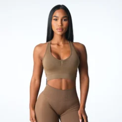 Toasted Almond Rise Seamless Bra