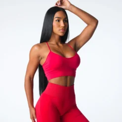 Candy Apple Cascade Seamless Bra -NVGTN Store DSC07040