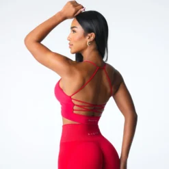 Candy Apple Cascade Seamless Bra -NVGTN Store DSC07042