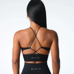 Black Embrace Seamless Bra