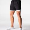 Black Voyager Shorts -NVGTN Store DSC07277
