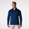 Navy Skyline Quarter Zip