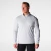 Light Grey Skyline Quarter Zip -NVGTN Store DSC07309