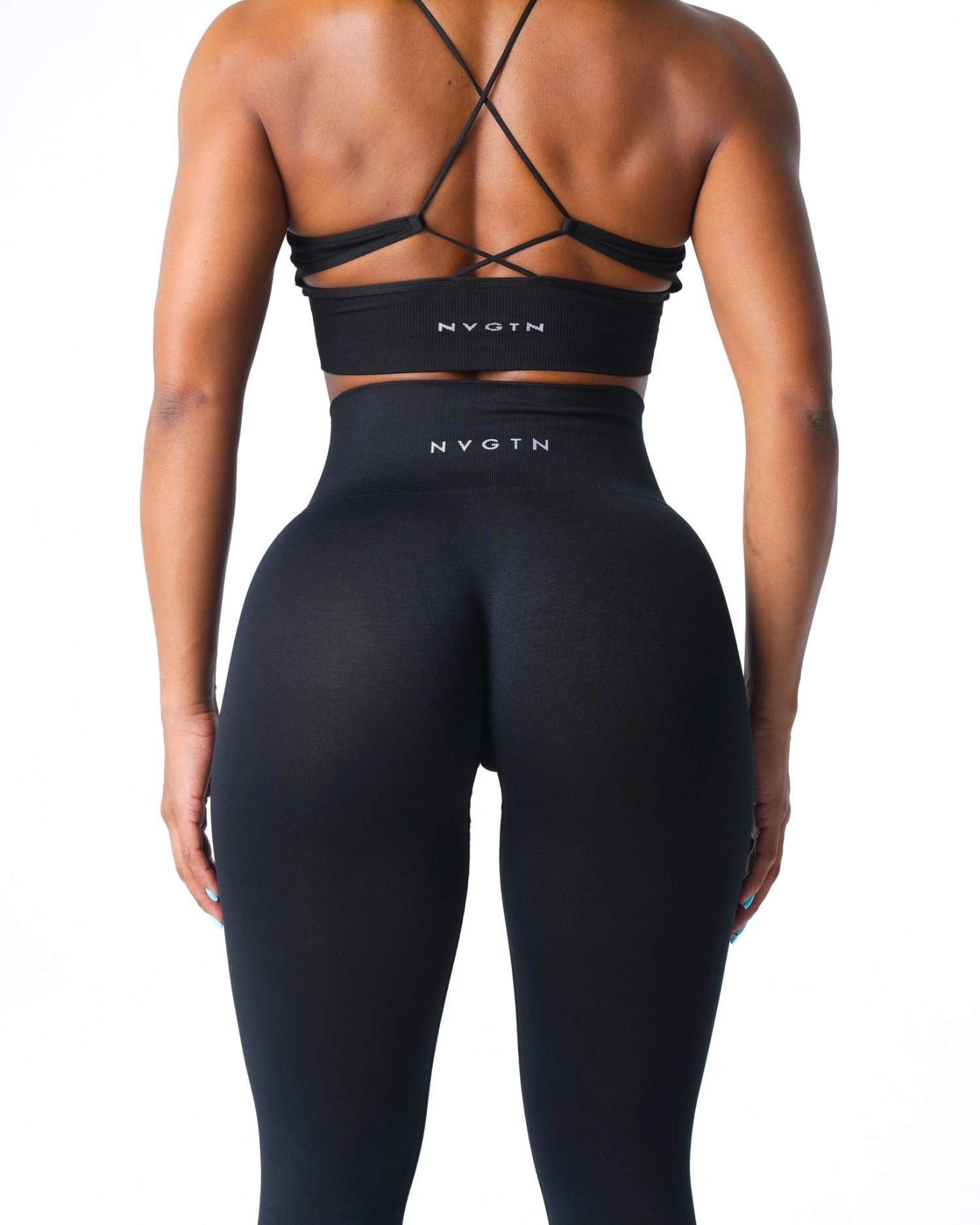 Black Shape Seamless Leggings 4 Black Shape Seamless Leggings - Image 2