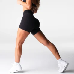 Black Digital Seamless Shorts -NVGTN Store DSC07333 aa894886 23f6 4b99 8bdd 18241cde78bd