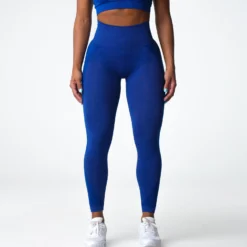 Azure Blue Contour 2.0 Seamless Leggings -NVGTN Store DSC07415