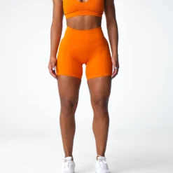 Pumpkin Spice Signature 2.0 Shorts -NVGTN Store DSC07543