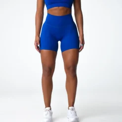 Sapphire Blue Signature 2.0 Shorts -NVGTN Store DSC07562