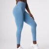 Sky Blue Curve Seamless Leggings -NVGTN Store DSC07837new
