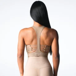 Beige Resilience Seamless Bra