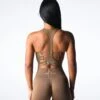 Toasted Almond Resilience Seamless Bra -NVGTN Store DSC07913