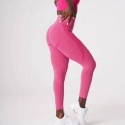 Fuchsia Contour Seamless Leggings