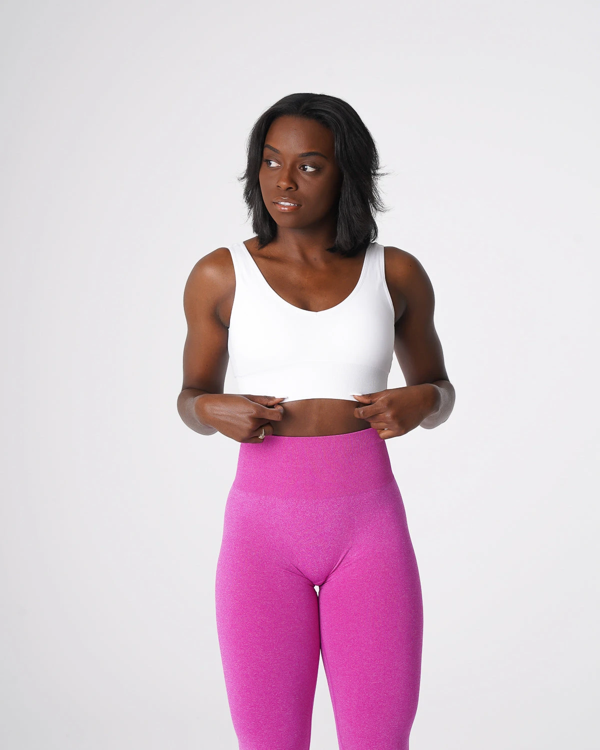 White Elevate Seamless Bra 3 White Elevate Seamless Bra