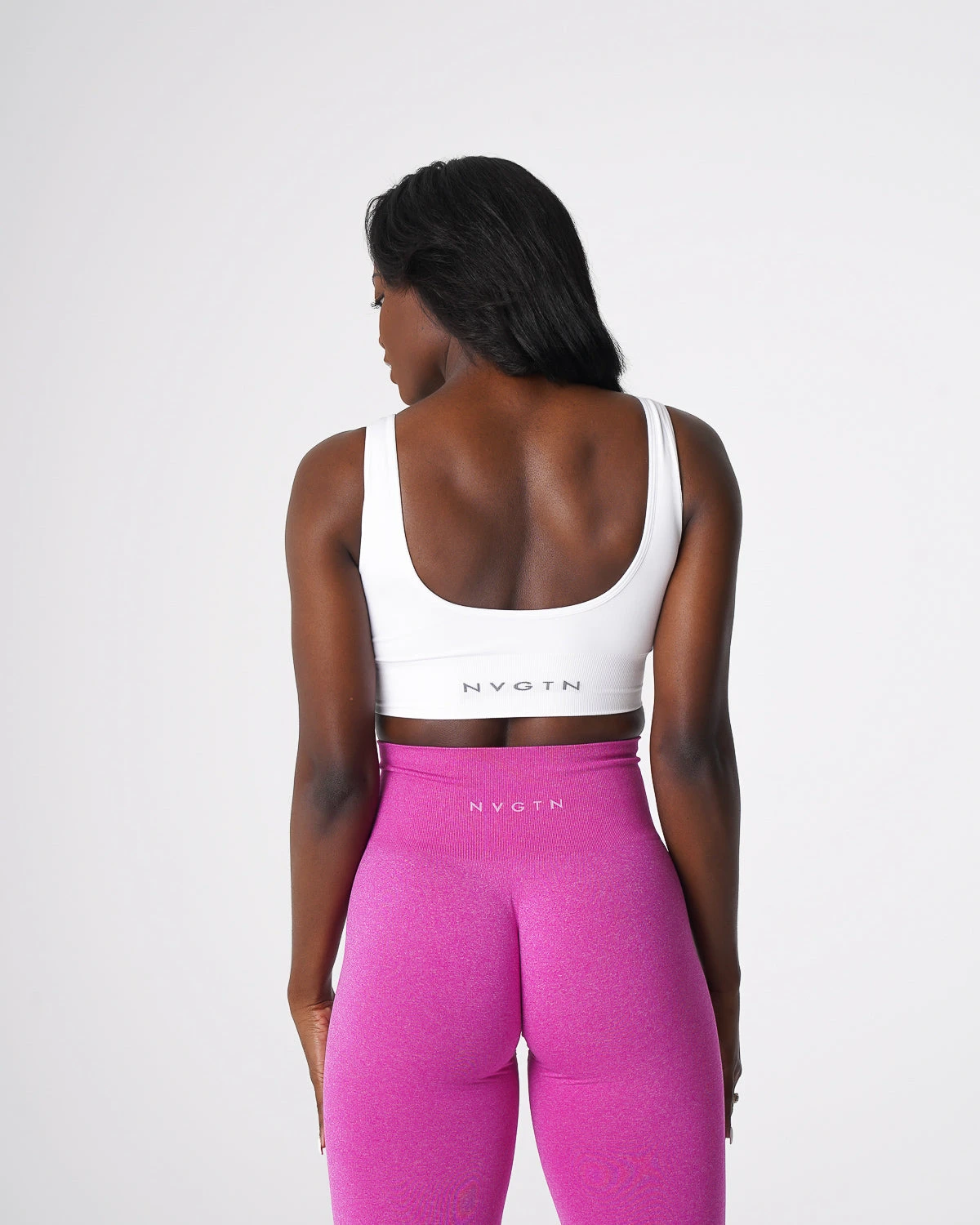 White Elevate Seamless Bra 4 White Elevate Seamless Bra - Image 2