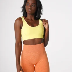 Canary Yellow Allure Bra -NVGTN Store DSC08228