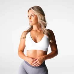 White Glow Up Seamless Bra