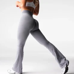 Grey Tall Iconic Seamless Flare Leggings