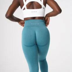 Teal Contour Seamless Leggings 9 Teal Contour Seamless Leggings -NVGTN Store DSC08377 1